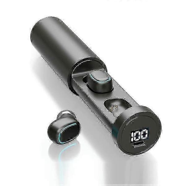 B9 TWS Bluetooth 5.0 trådløse hovedtelefoner sort