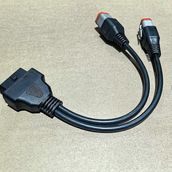 Til Harley Davidson Motorcykel 6Pin 4Pin til OBD2 16PIN Adapter OBD 2 Diagnostisk Scanner ELM327 Adapter