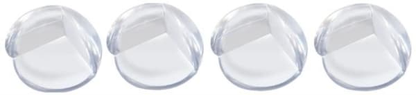 Silikonhörnskydd - 4-pack Hörnskydd transparenta transparent