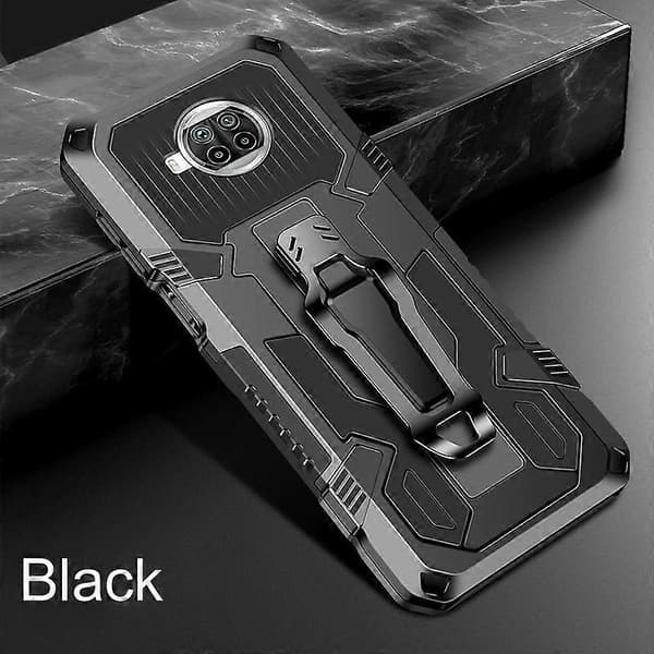 Til Xiaomi Mi 10T Lite 5G PC + TPU-deksel Black