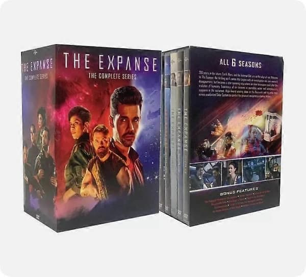 The Expanse: The Complete Season 1-6 TV-serie 19-DVD engelsk version