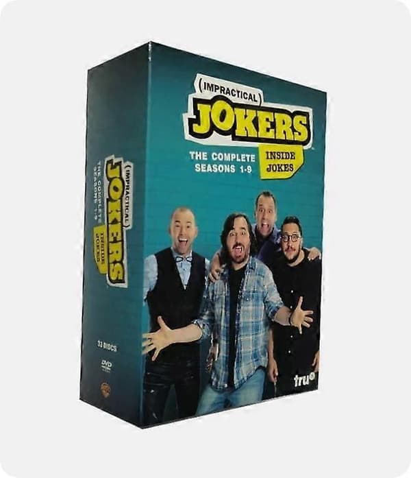 Impractical Jokers Den Komplette Serie Sæson 1-9 (DVD 33-Disc Box Sæt)