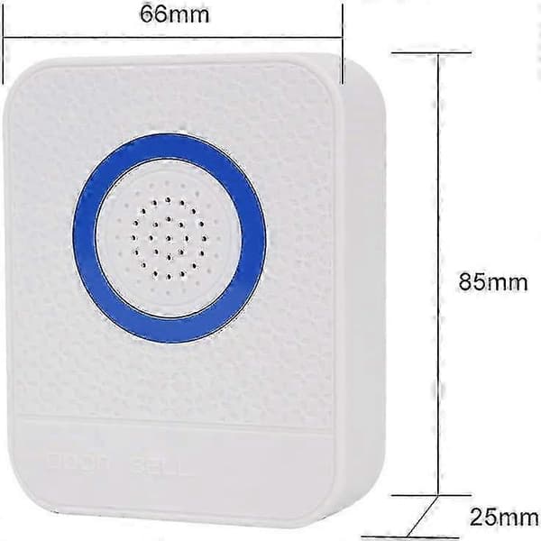 [13]12V Elektronisk ringklocka för dörrklocka - 4-tråds trådbundet system & höga ringsignaler