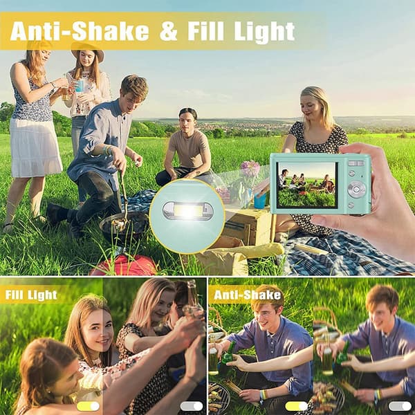Digital Camera 1080P / 48 Megapixel / 16x Zoom Silver Silver 277