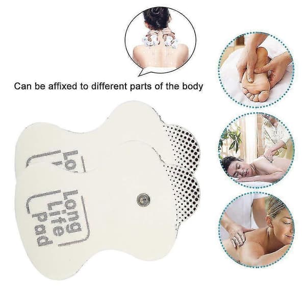10x Ersättningsdynor för Omron Massageapparater Lång Livslängd