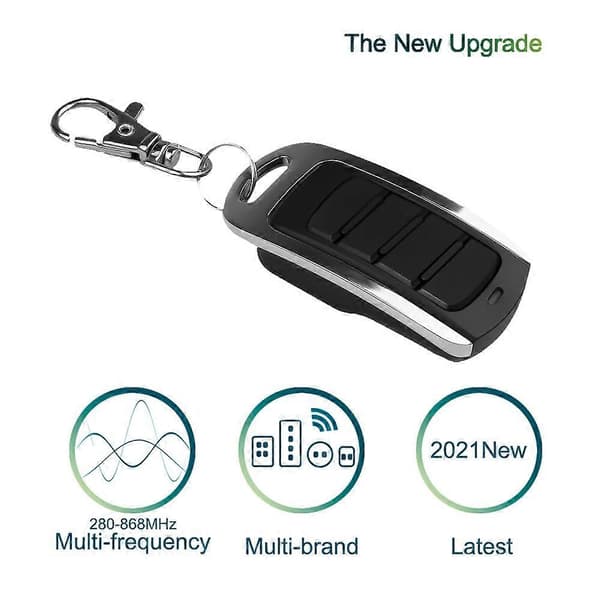 [13]Chamberlain TX2REV Garage Door Remote Control Opener For Replacement Handheld 868MHz Gate Key Fob Transmitter {db}
