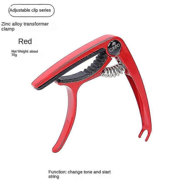 Gitarr Capo, Capo för akustisk gitarr, akustisk gitarr capo, Capo för elgitarr, akustisk gitarr capo 6 strängar, Gitarr Capo för [DB] A3