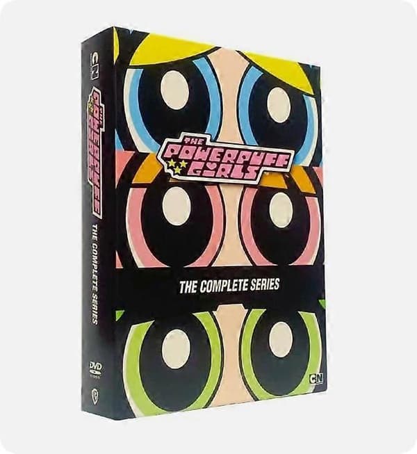 Powerpuff Pigerne: Hele serien (DVD 2024 12-Disc Box Set) Ny