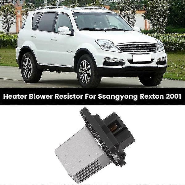 Car A/C Heater Resistor Replacement for 2001+ Vehicles 6920408A20 Black  Silver