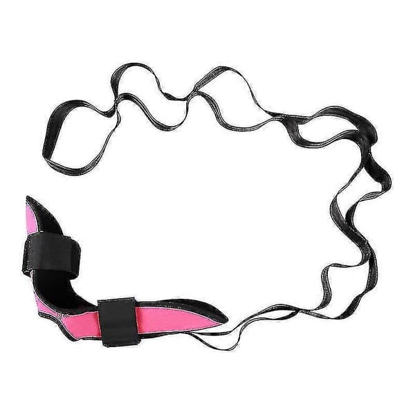 Yoga Flexibilitets Stretchband för Benfascia, Stretchrem, Ligament Stretchbälte Red