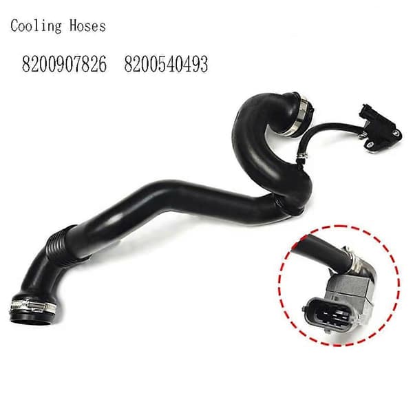 8200907826 Turbo Intercharge luftutloppsslang kylslangar Black