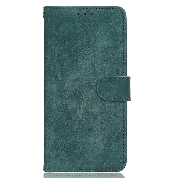 För Xiaomi Redmi Note 12 4g PU-läder Plånboksfodral RFID-blockerande Stativ Telefonfodral med Rem Green