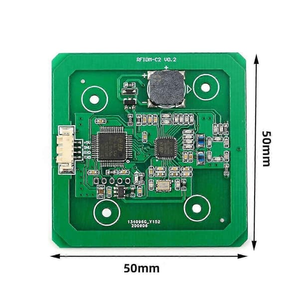 RFID-læser Mini Indbygget HF NFC-modul RF-antenneintegrationsmodul 13.56MHz RFIDM-C2 Læse-/skrivemodul