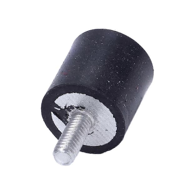 16 stk M4 Udvendig Indvendig Antivibrationsgummi Buffer Isolator Montering 15mmx15mm[DB]