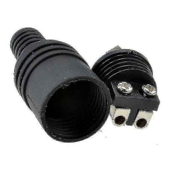 2-stifts DIN-kontakt högtalarkontakt 2-pack