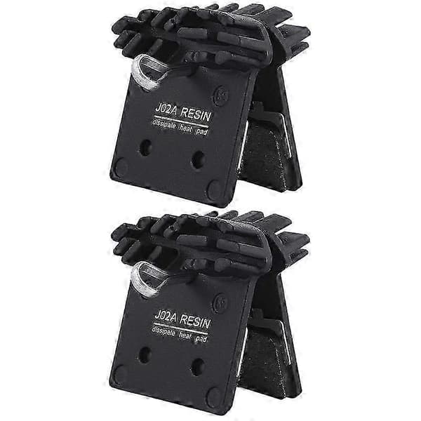 2X Cykelharts Skivbromsbelägg Ice Tech Cykel Hydrauliska Kylbromsbelägg J02A för SLX Deore XTR black