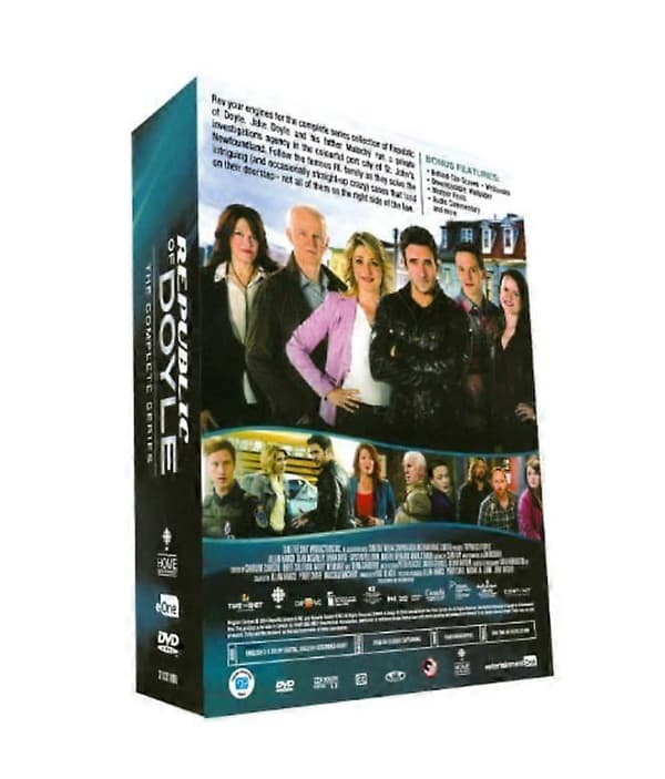 Republic of Doyle: Hele serien sæson 1-6 (DVD, 19-disk boksæt) Ny