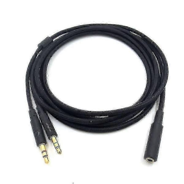 3,5 mm universelt 2-i-1 spillhodesettlyd