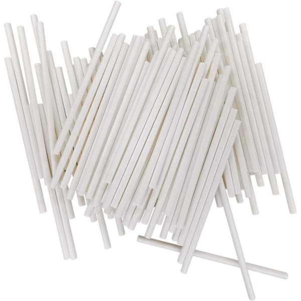 [13] Pinde til Cake Pops, Hvide, 100 stk.