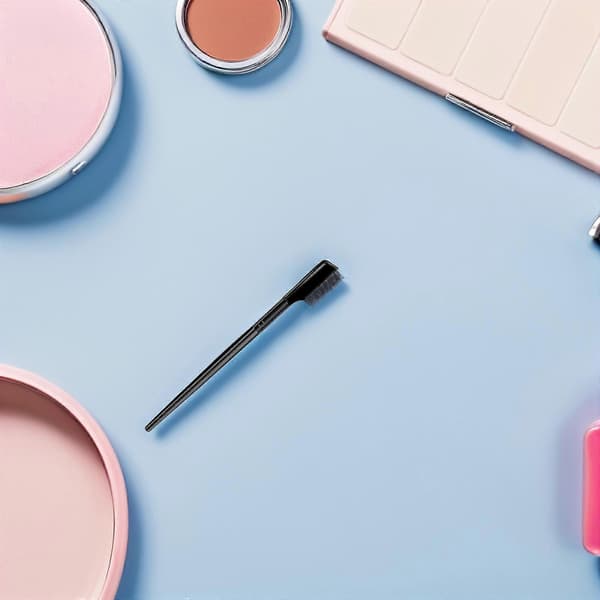 2 st fransseparator stålnål mascara ögonbrynsborste ögonbrynsmakeupkam ögonbrynsapplikatorborste