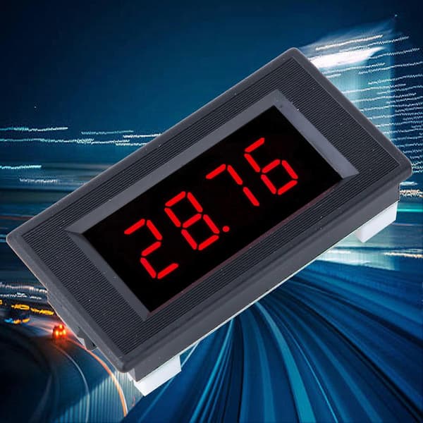 5135A DC5V Højpræcisions DC Voltmeter Digital Panelmeter med Rød LED (DC50mV/DC100mV/DC200mV)