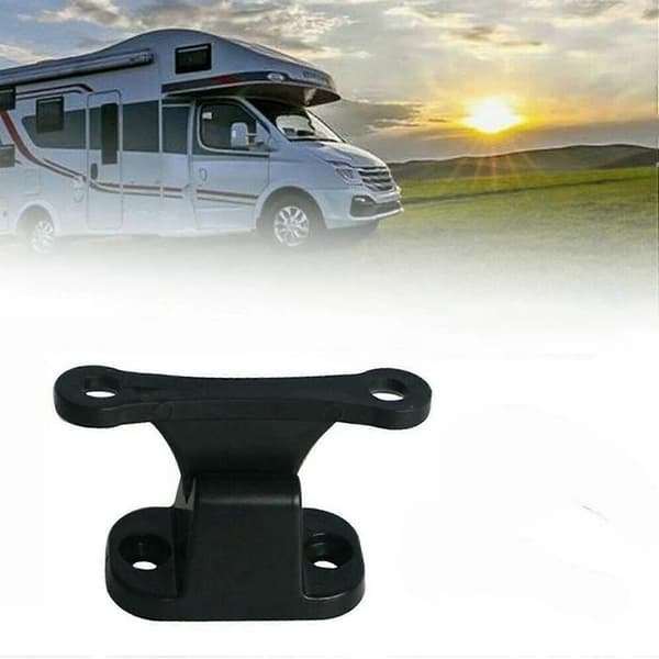 2x Dørholder Kit T-formet Dørstopper Holder Lås for Bobil Campingvogn Båt Dør