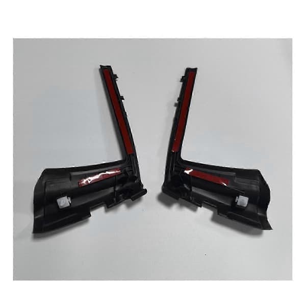 2 stk frontrute vannsamlende tetningsdeksel for Yaris Vitz NSP130 2015-2017 Black