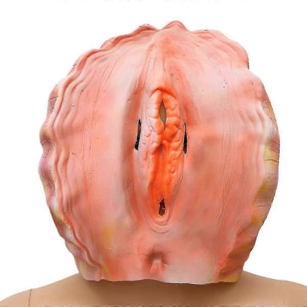 Naamiaisnaamarin kuori Halloween-juhlamaskit silikoniset uutuuslateksipäämaskit