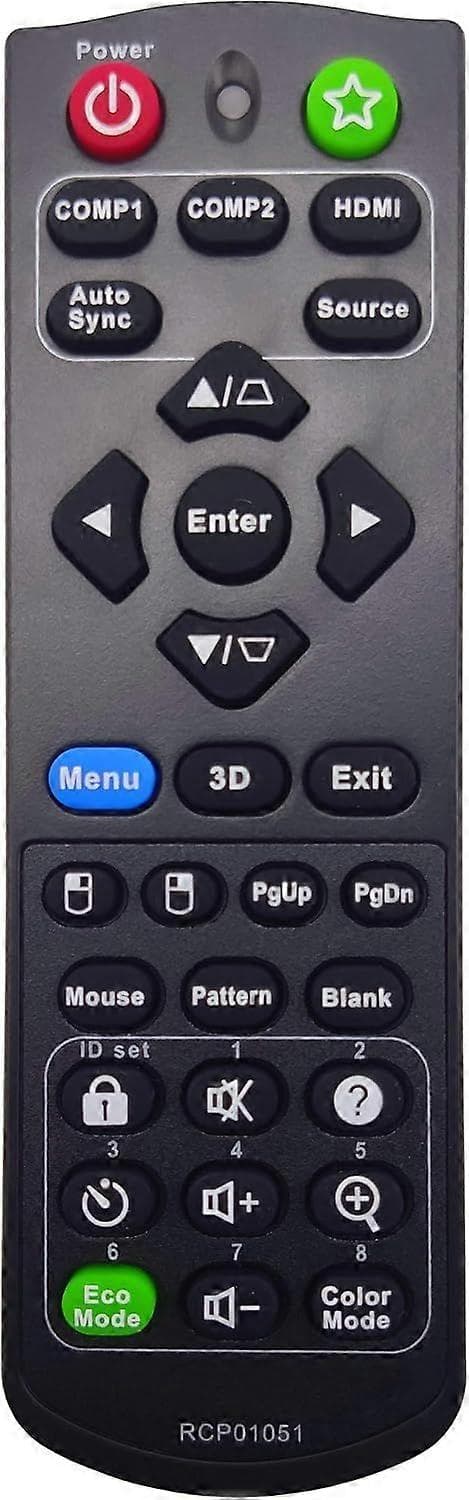 [13R]A-00009810 Projector Remote Control for ViewSonic PJD7828HDL, PJD7831HDL