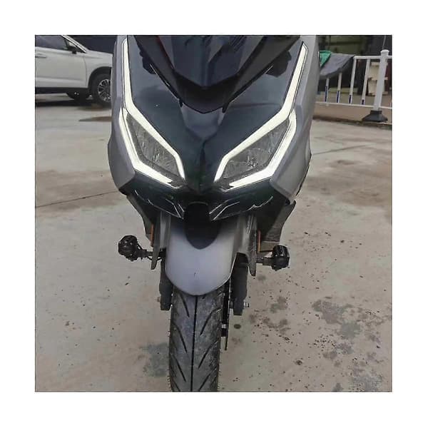 For Forza 350 Nss350 2023 Ombygging av nebb frontleppe fast vinge nedre leppe spoiler trim tilbehør