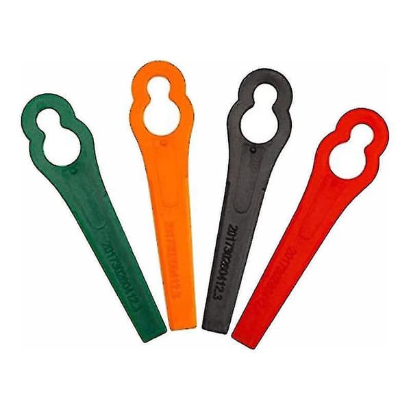 [13]100-pack Plastic Replacement Blades for Florabest Edge Trimmer LIDL FRTA 20 A1, FAT 18B3, FRT
