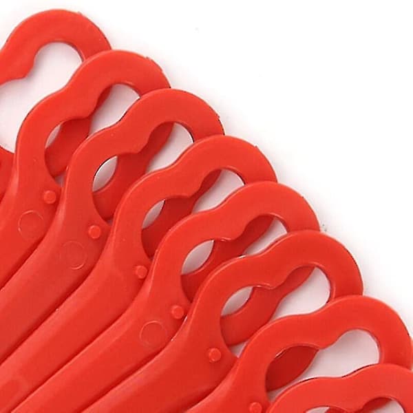 [13]100-pack Plastic Replacement Blades for Florabest Edge Trimmer LIDL FRTA 20 A1, FAT 18B3, FRT