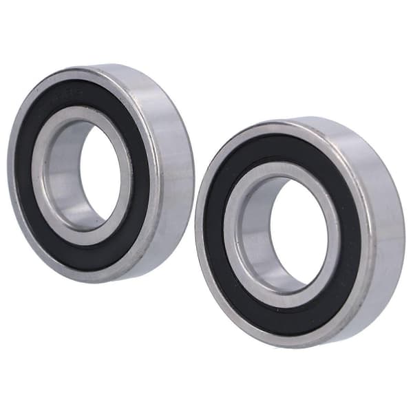 2PCS Spårkullager Slitstark Okrossbar 6206RS Mekanisk Utrustning