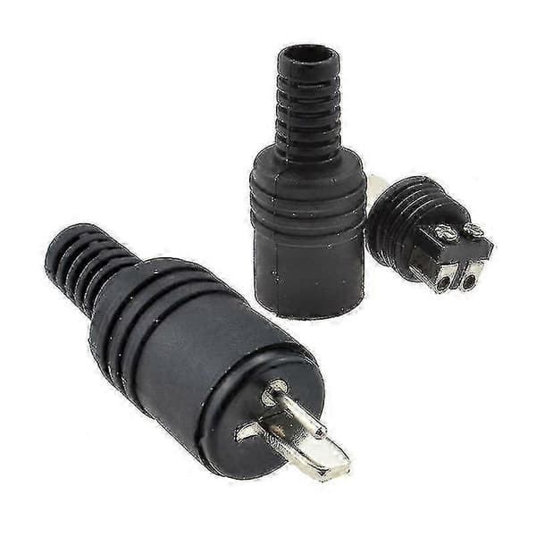 2-stifts DIN-kontakt högtalarkontakt 2-pack