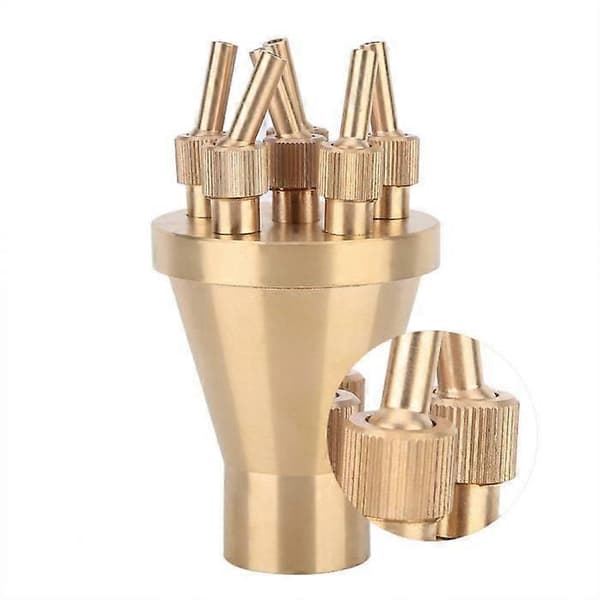Vannfontenedyse Justerbar Blomsterfontenedyse Flere Sprinkler Sprayhode (DN25)