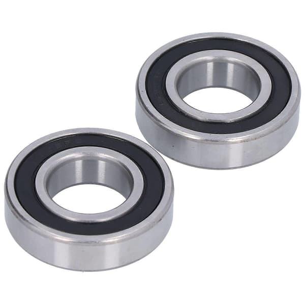 2PCS Spårkullager Slitstark Okrossbar 6206RS Mekanisk Utrustning