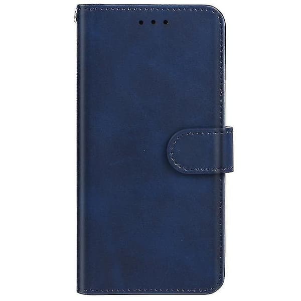 Kompatibel med Samsung Galaxy S10e läderfodral Blue