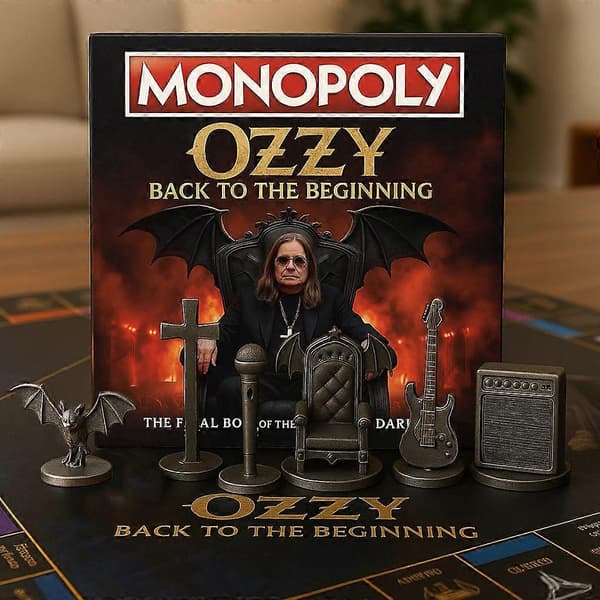 NY Ozzy Osbourne Back to the Beginning Edition Monopol