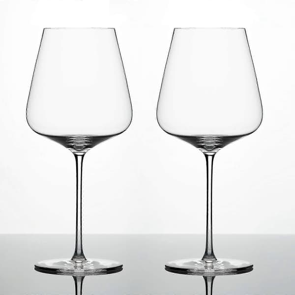 [13R]Denk'Art Bordeaux Handblåsta Kristallglas | Set om 2 2025