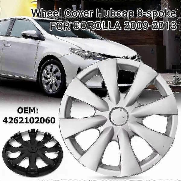 Pyöränsuojus Toyota Corolla 2009-2013 - Kapseli 4262102060 Silver