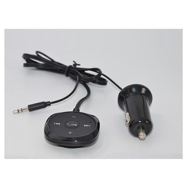 Bluetooth-kompatibel adapter lydmottaker 3,5 mm AUX lydmusikk mottakeradapter for bilstereo med Black