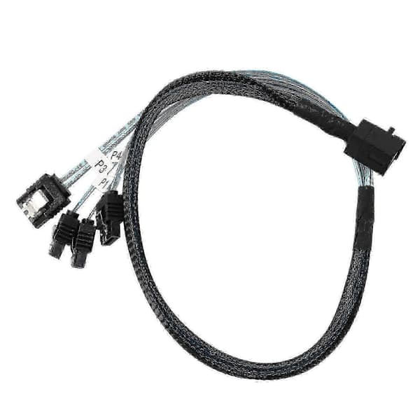 SFF-8643 till SATA Forward Breakout-kabel, intern Mini till SATA-adapter för RAID-kontroller