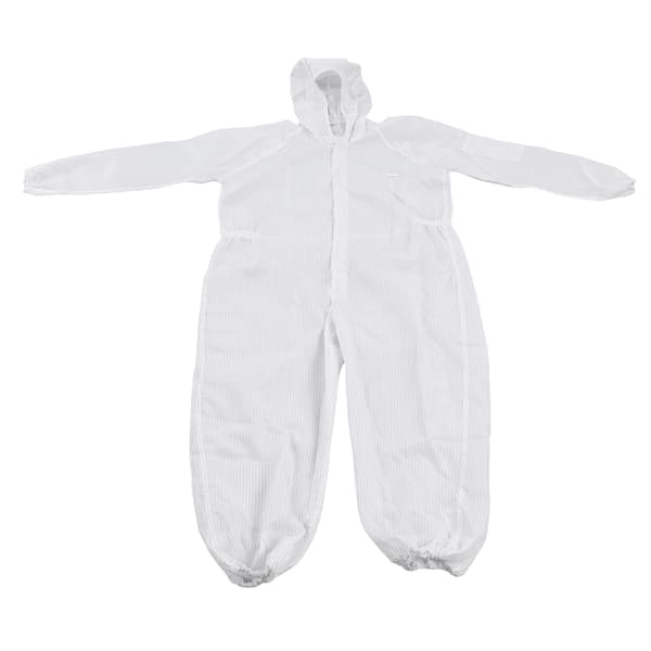 Static Resistant Dustproof Protective Coveralls for SMT Workshop Size 4XL