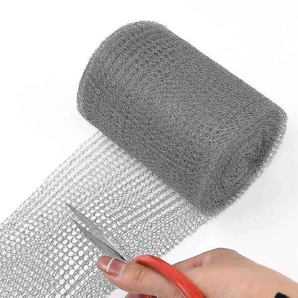 Trådnet Rustfrit Stål 12,7 Cm X 6 M Trådnet Finmasket Rustfrit Stålnet Tætmasket Til Beskyttelse