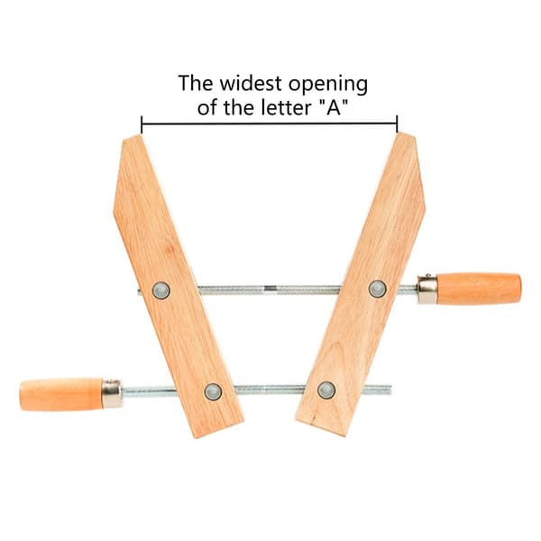 Adjustable Clamping Tool Screw Clamp with Three Handles Compatible with Reliable Performance 1.04 8inches
