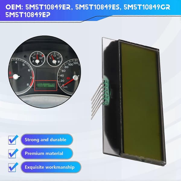 Instrumentkluster med LCD-display för Ford Focus 2005-2009