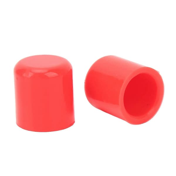 5 st insugsvakuumslang silikonrör ändpluggskydd täcklock 25 mm innerdiameter universell passform för bil röd