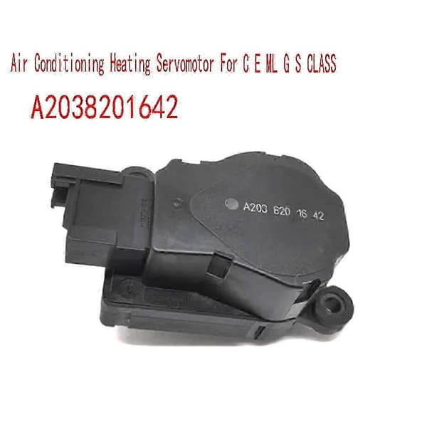 lämplig för mercedes c e ml g s klass luftkonditionering värme servomotor a2038201642 Black