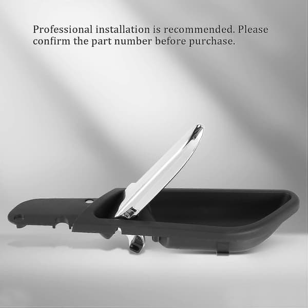 Car Inner Door Handle Trim Lever for A-Class W169 B-Class W245 08-12 A1697600961 Black  Silver