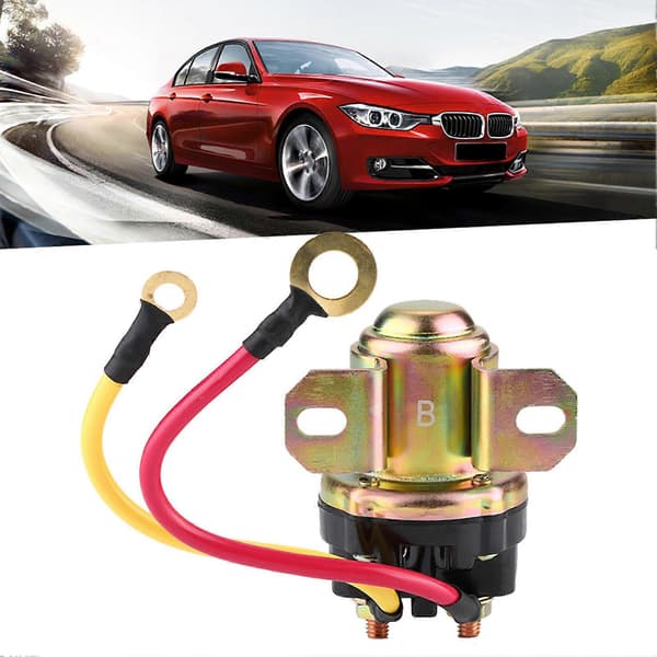 Startrelæ Startsolenoidrelæ passer til alle indenlandske og importerede 12-24V startere